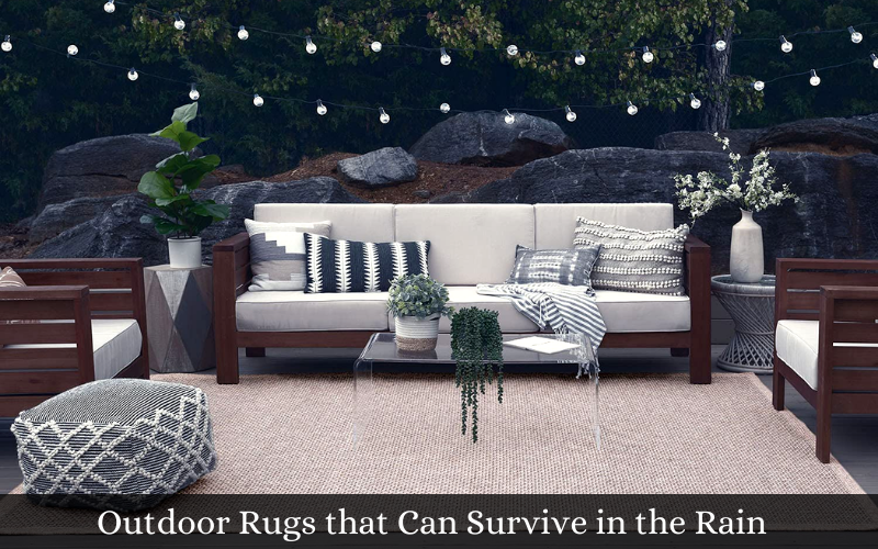 Outdoor Rugs that Can Survive in the Rain