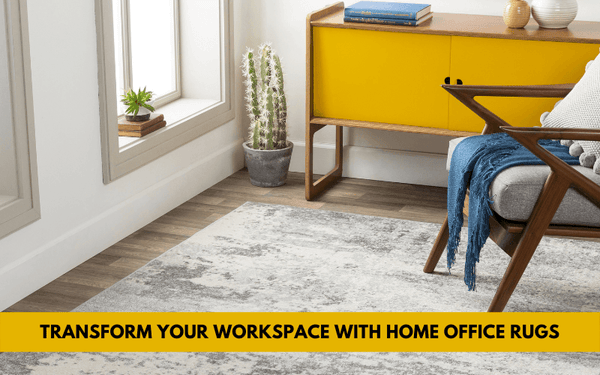 How to Transform Your Workspace with Home Office Rugs? – The Rug District