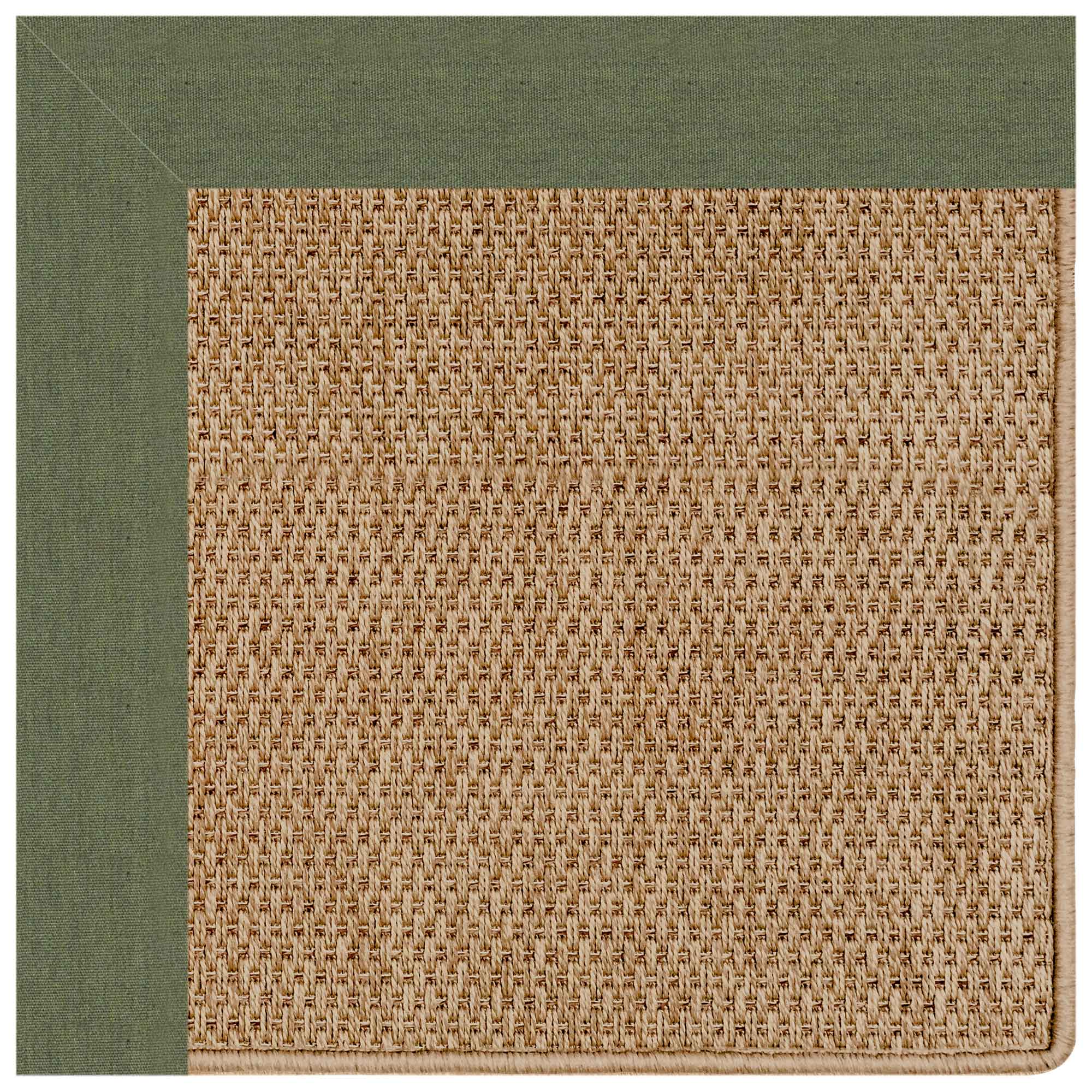 Islamorada-Basketweave Canvas Fern