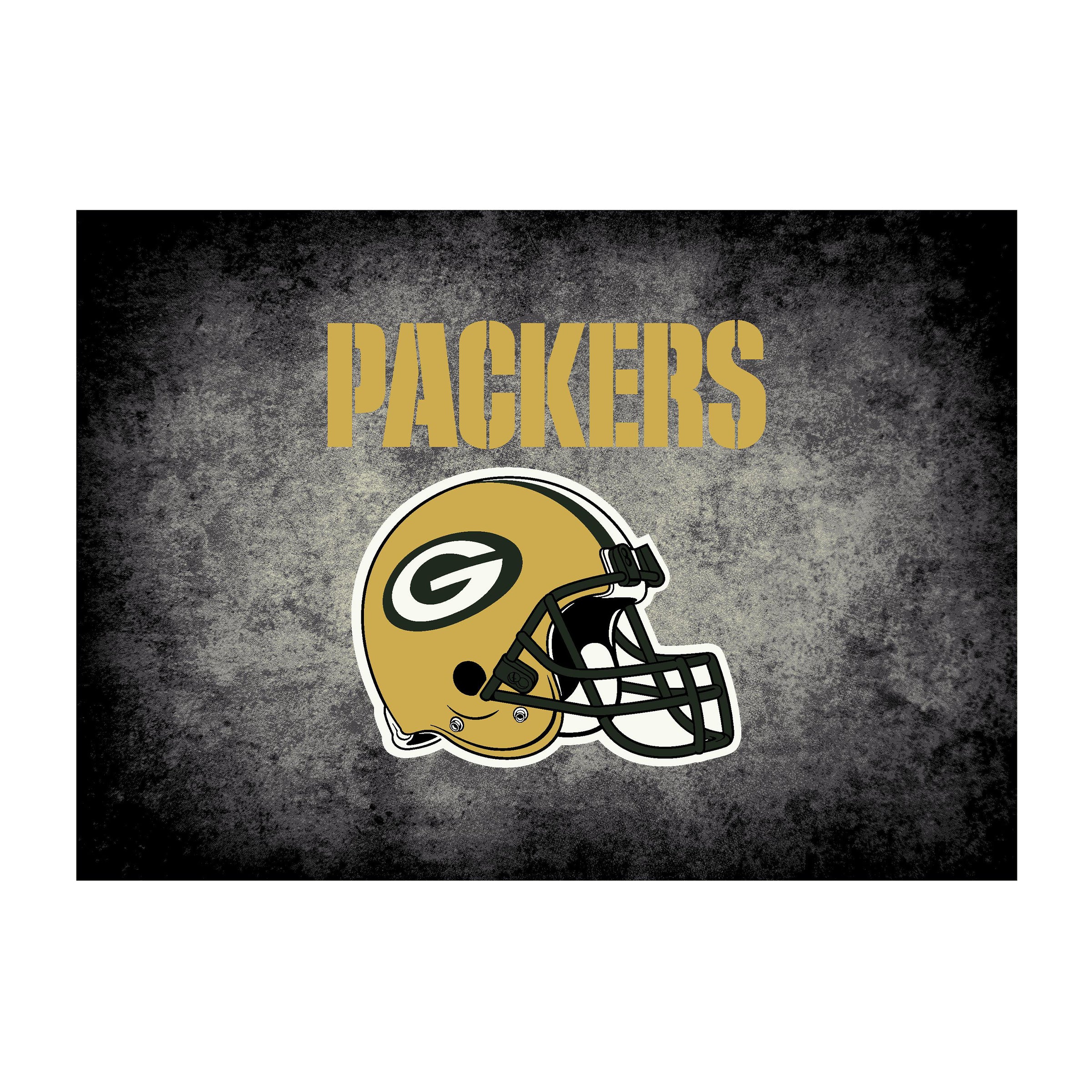 Green Bay Packers Distressed