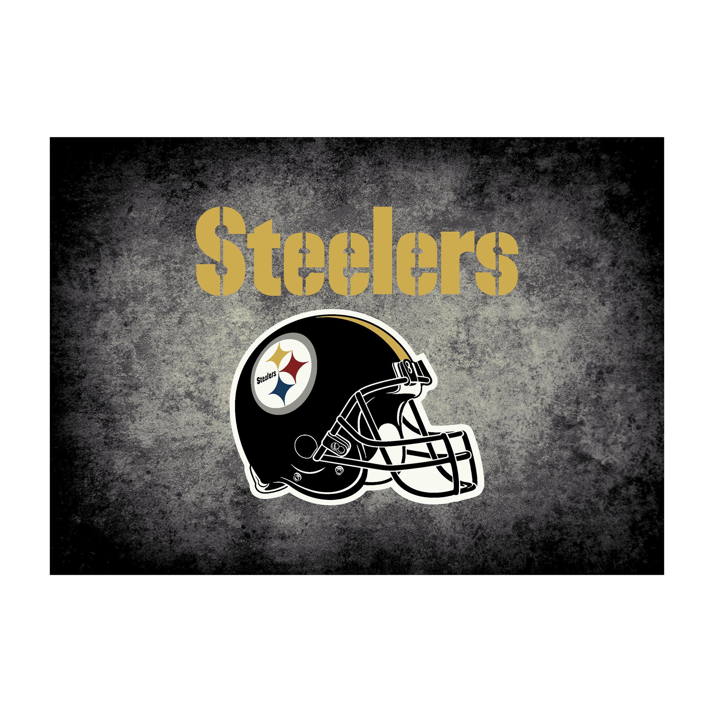 Pittsburgh Steelers Distressed