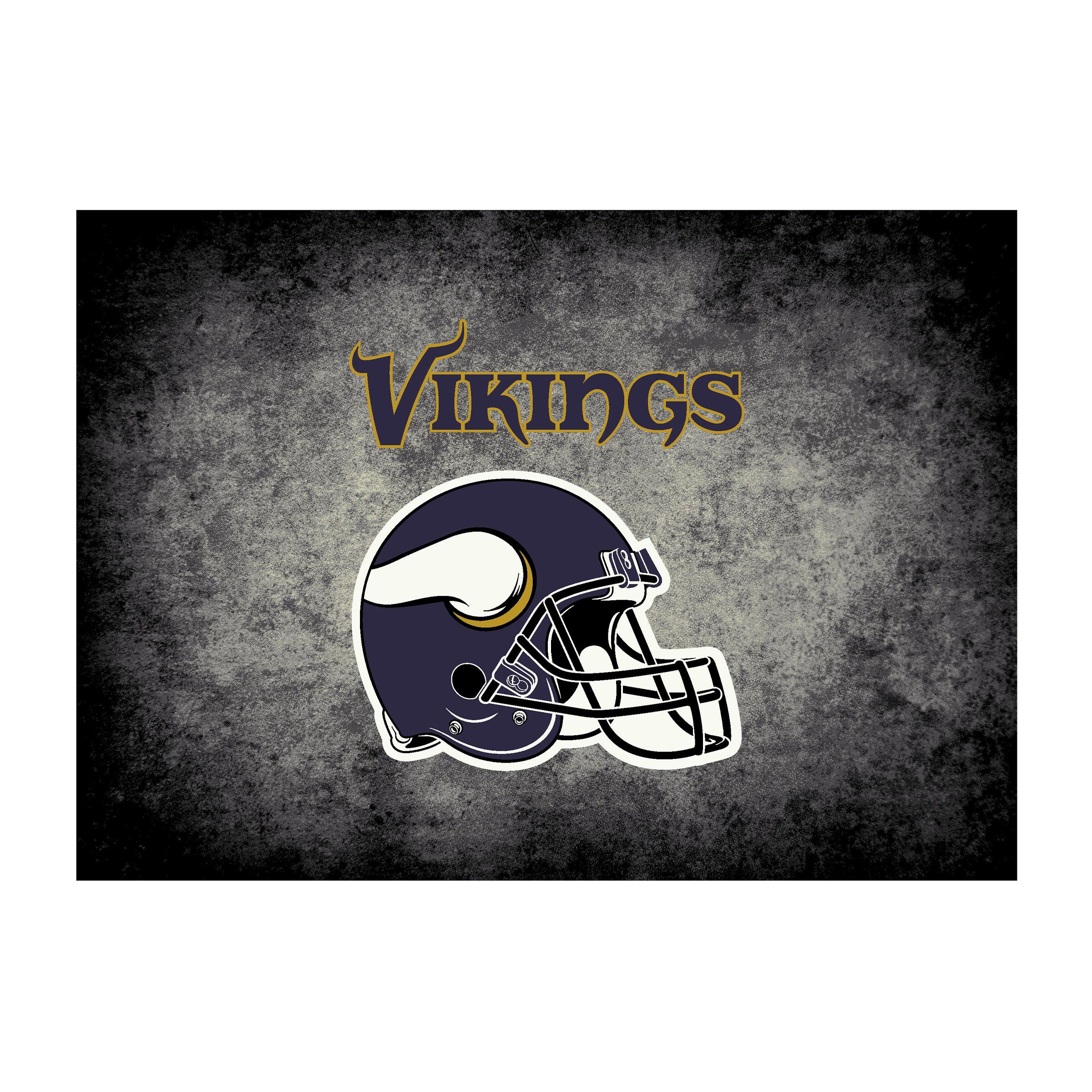 Minnesota Vikings Distressed