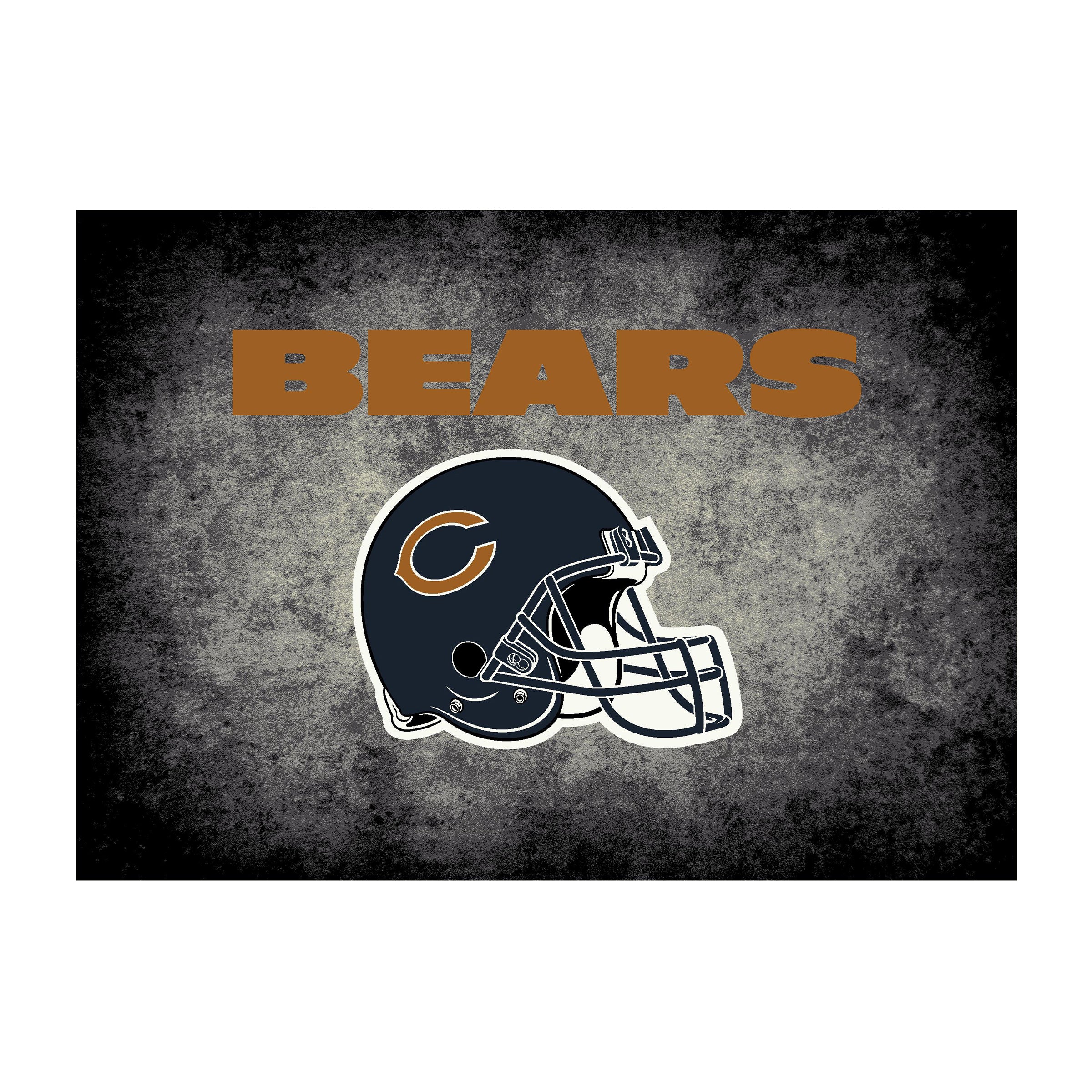 Chicago Bears Distressed