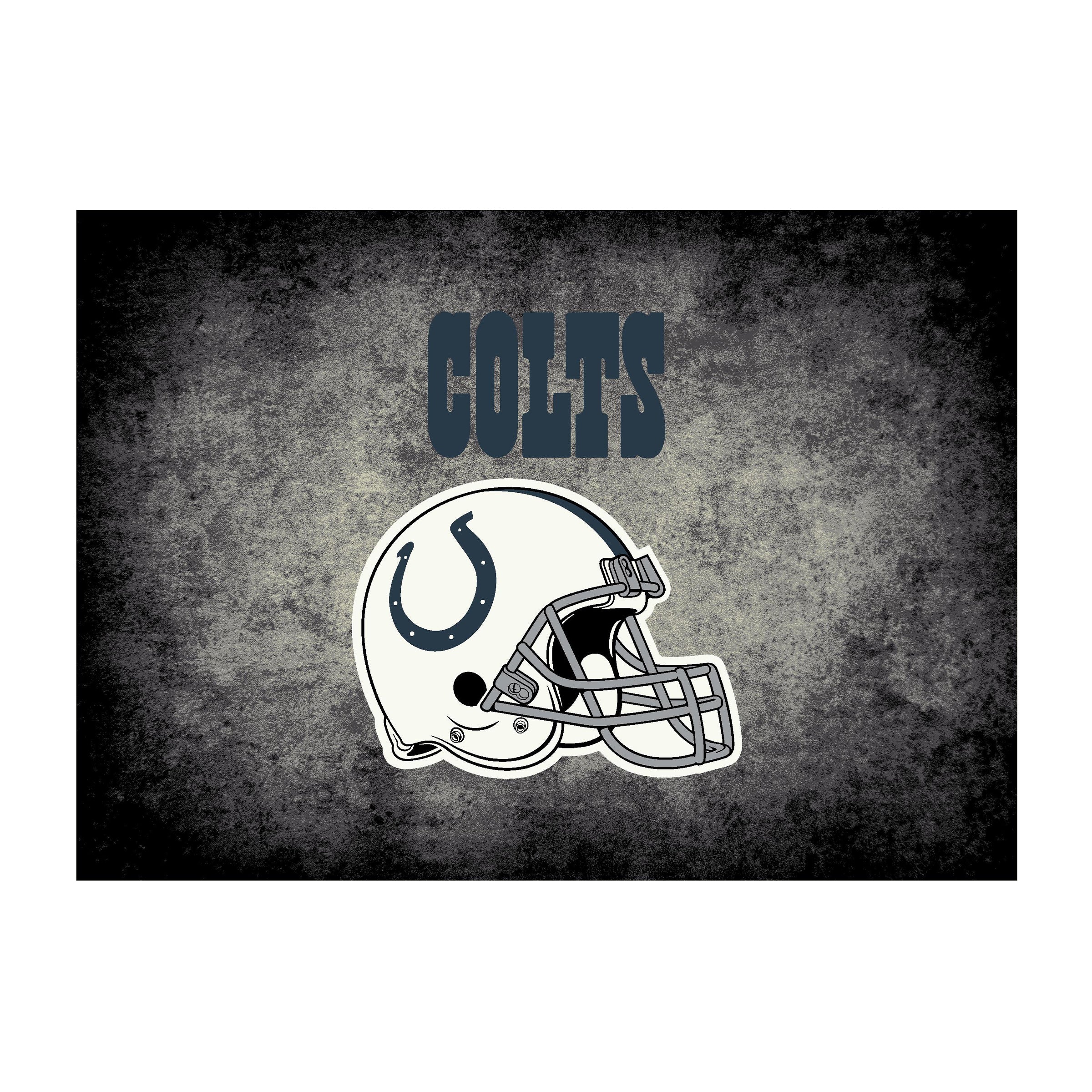 Indianapolis Colts Distressed