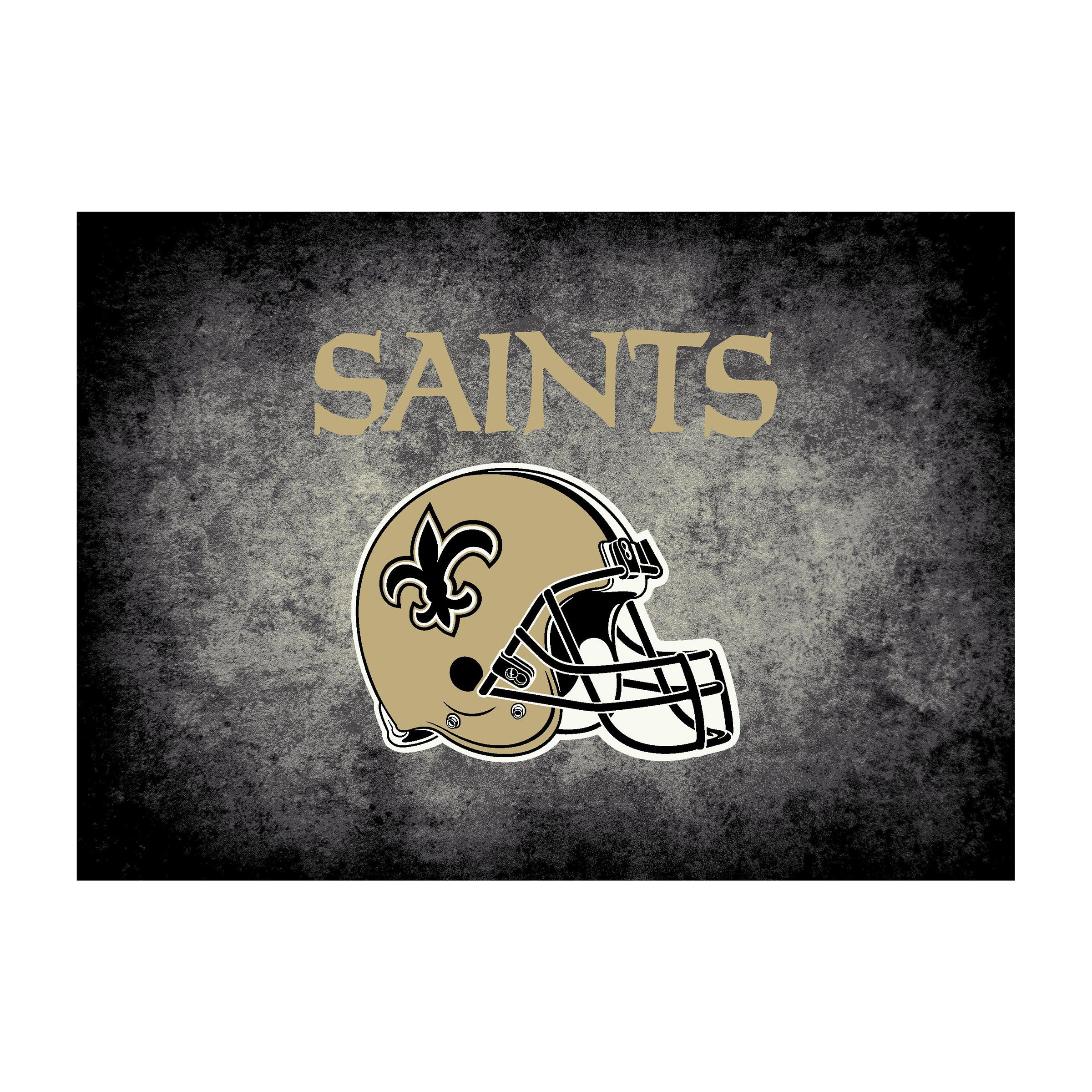 New Orleans Saints Distressed