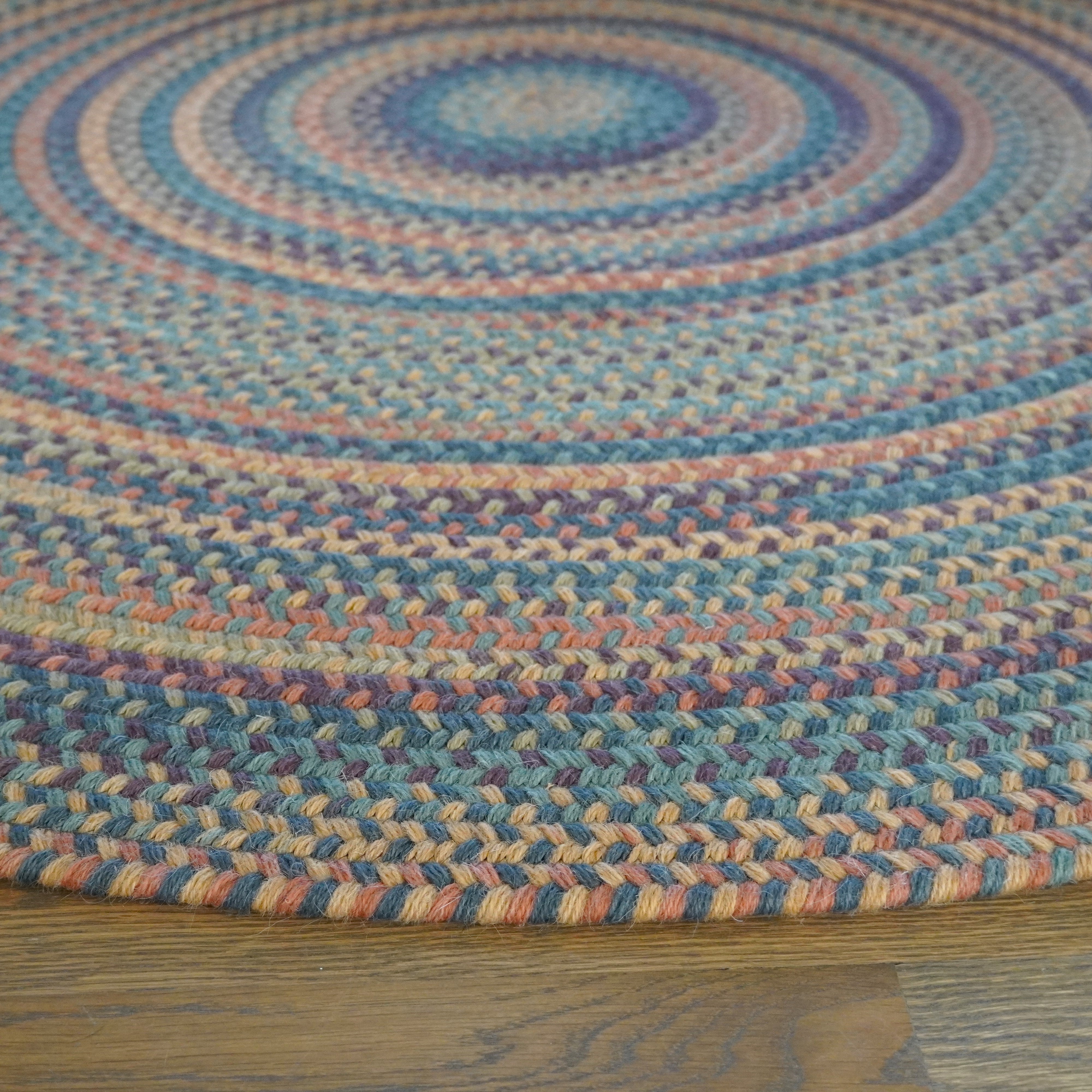 Timeless Wool Circle Braid Catalina Multi A362