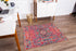 Merida 1/2 Chair Mat Red & Blue