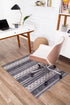 Alesund 1/4 Chair Mat Beige & Gray