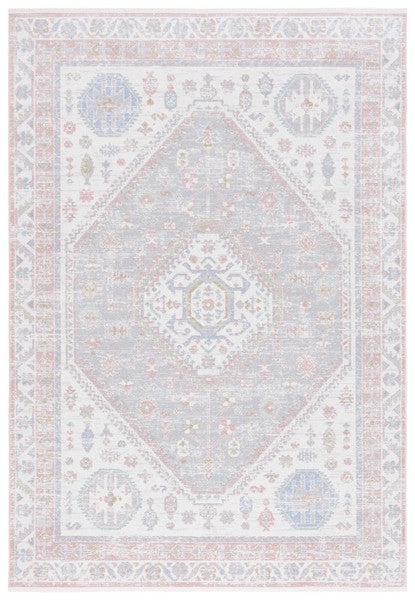 Bayside BAY118A Ivory / Blue Pink