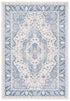 Blair Washable BLR208B Beige / Grey Blue