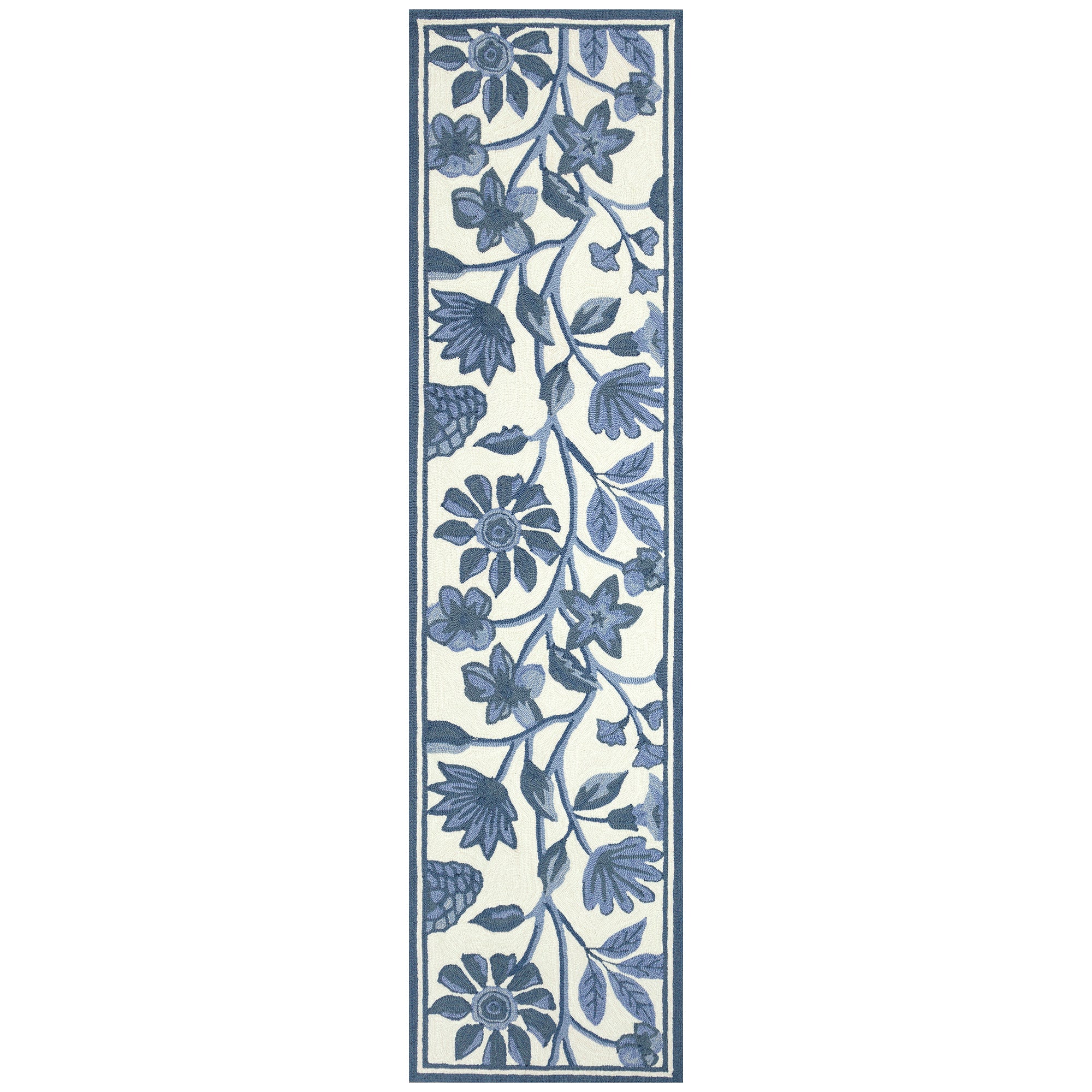 Capri Floral Vine Blue