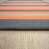 Reed Stripe Square Rusted Grey ED96