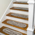 Howell Tweed Stair Treads Brown HW03