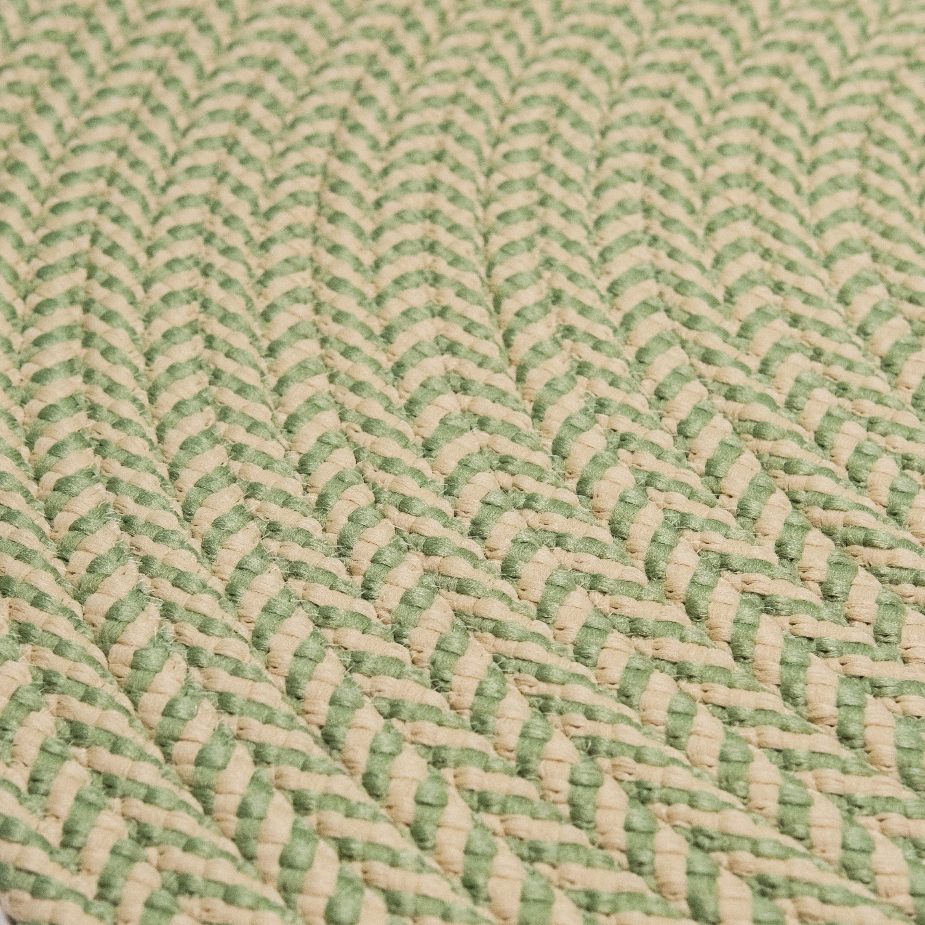 Ibiza Woven Chevron Rugs Palm IB01