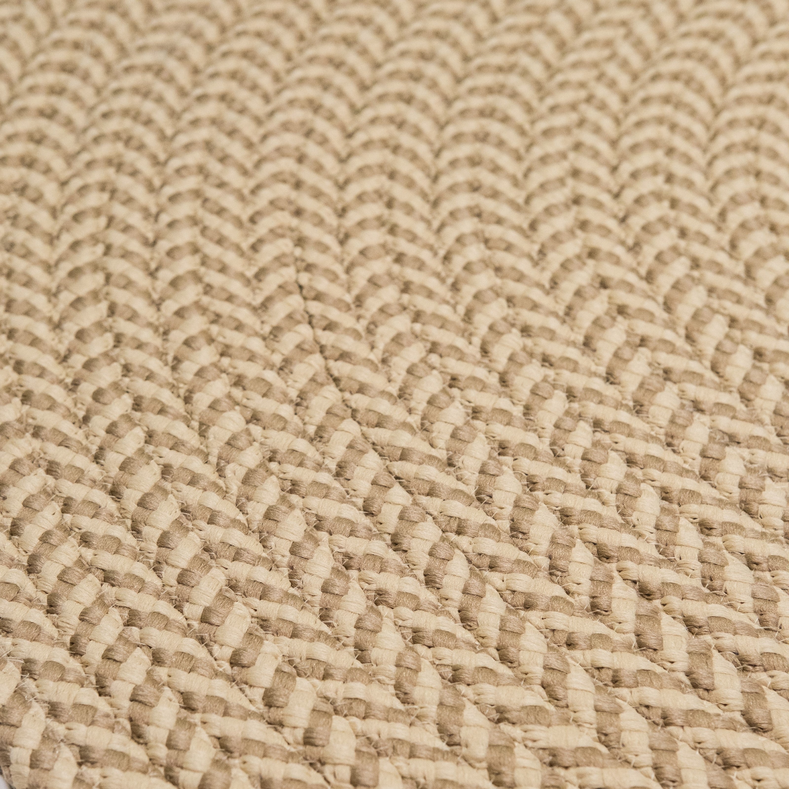 Ibiza Woven Chevron Rugs Taupe IB10