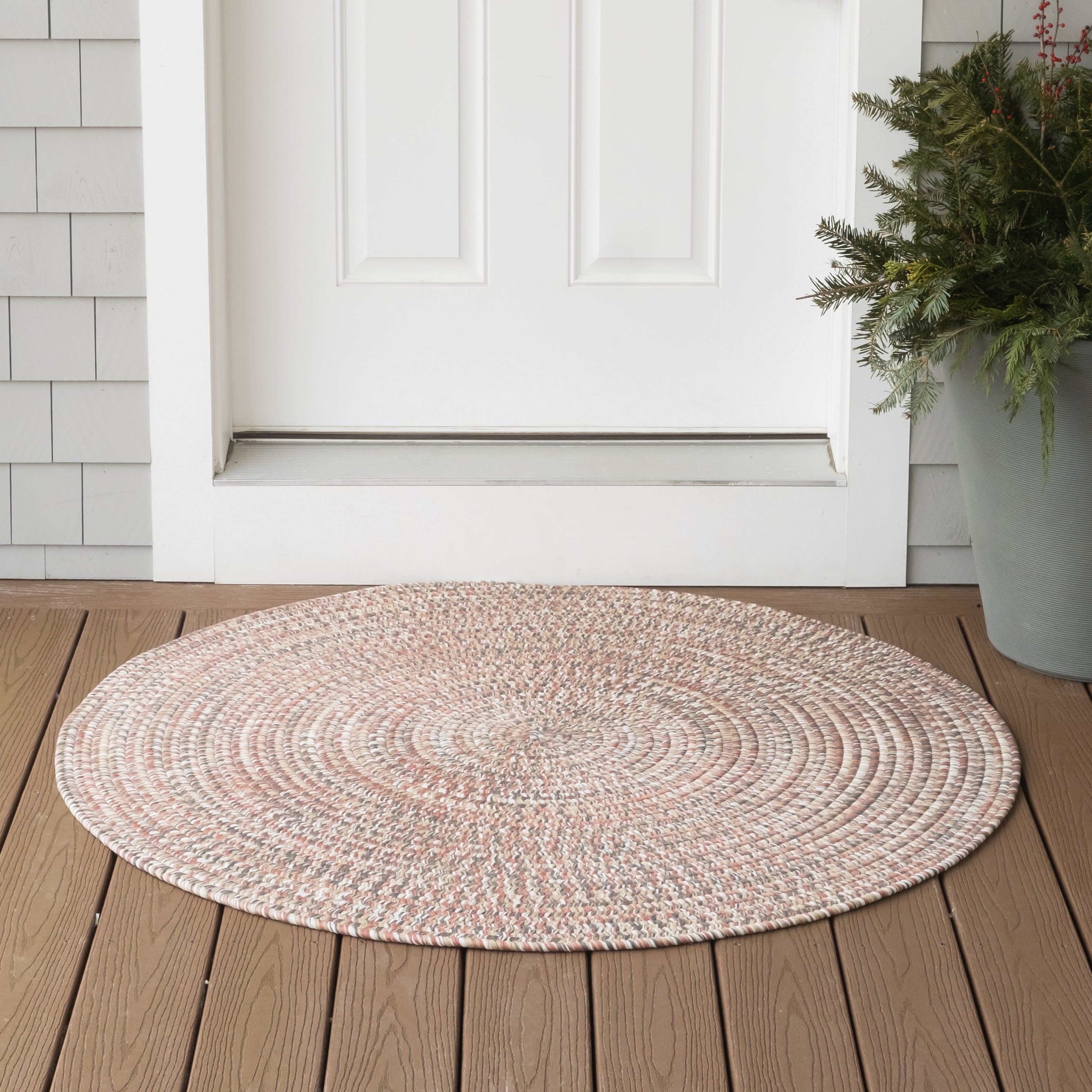 Luna Tweed Rugs Rusted Stone LA33