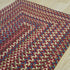 Lucid Braided Multi Square Rusted Red LU79