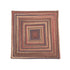 Lucid Braided Multi Square Rusted Red LU79