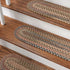 New England Braid Stair Treads Urban Brown NE02