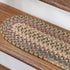 New England Braid Stair Treads Urban Brown NE02