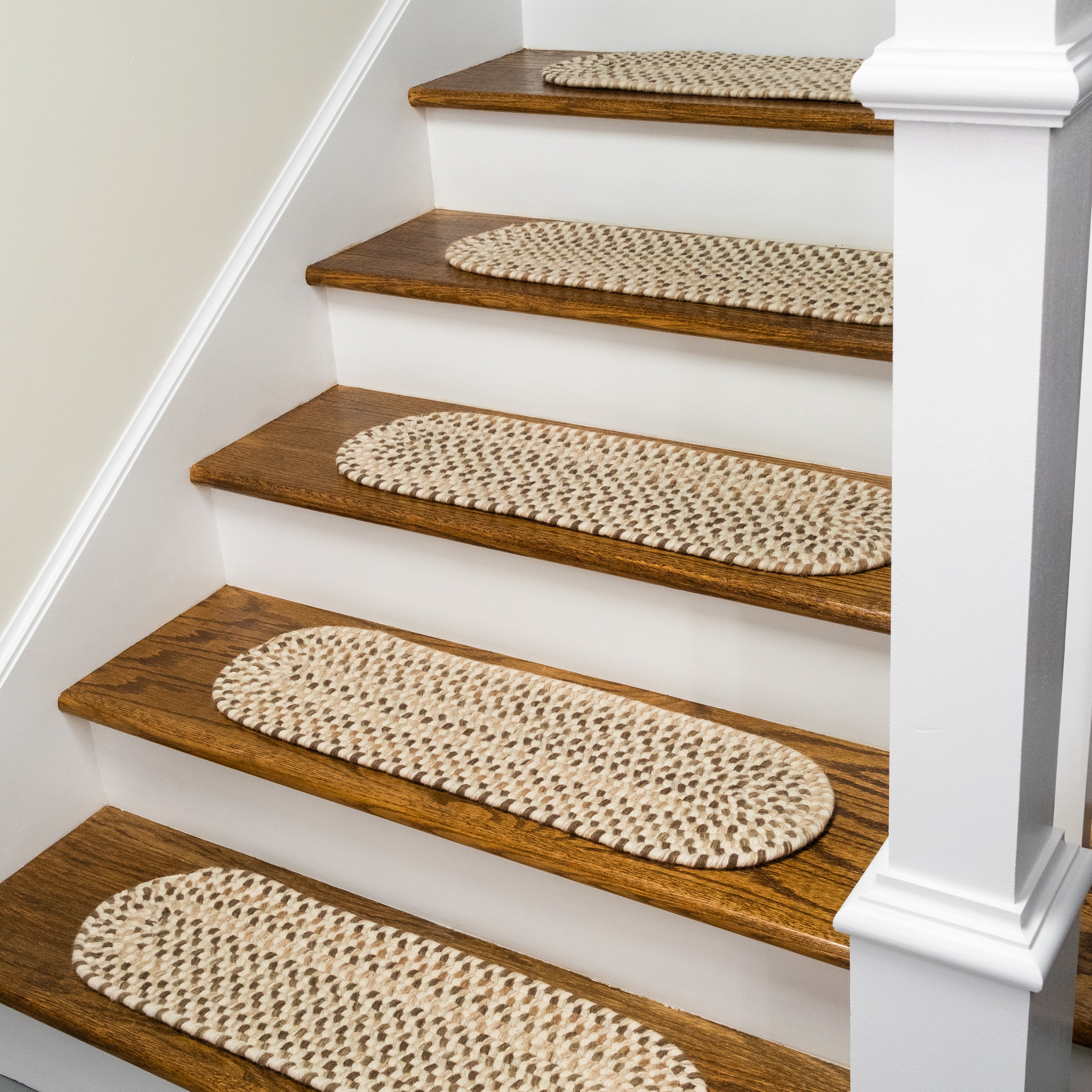 Premier Woven Wool Stair Treads Brown PR31