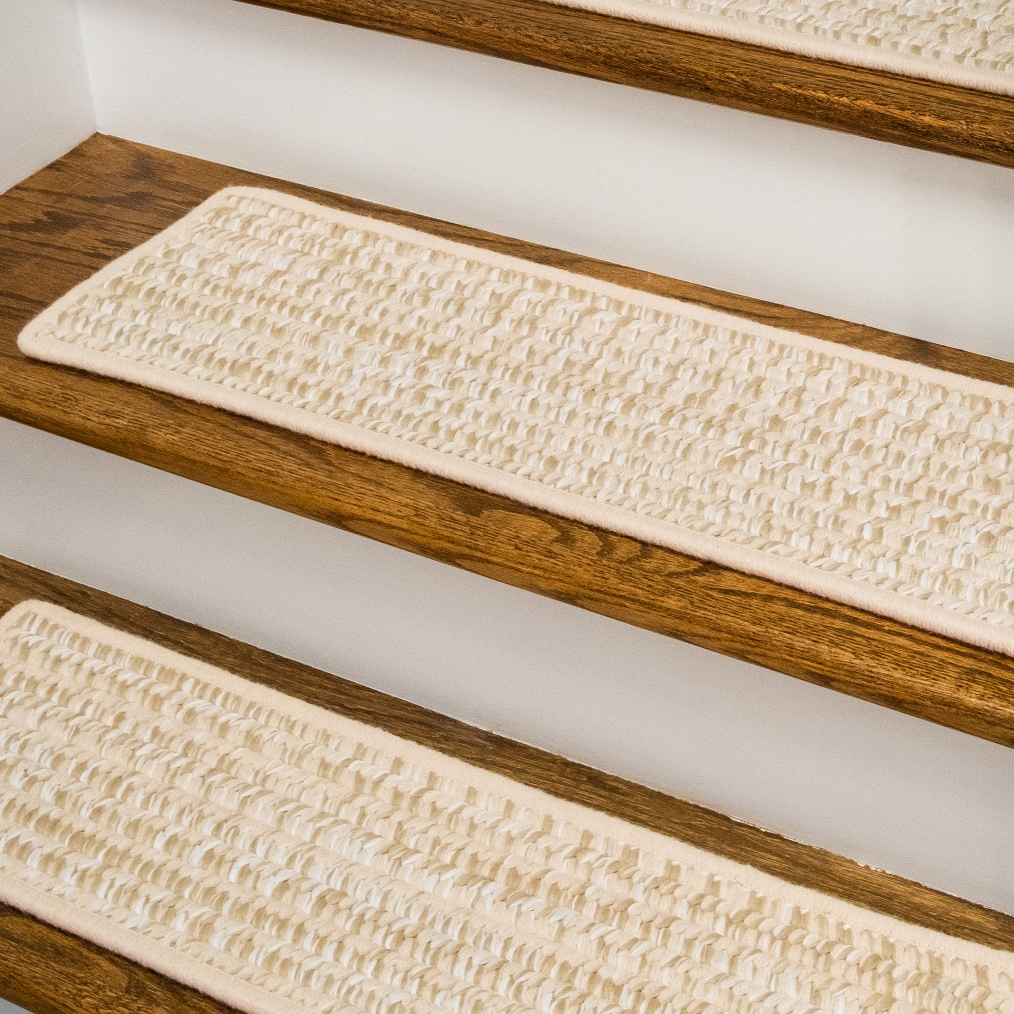 Monterey Wool Tweed Stair Treads Natural RY09