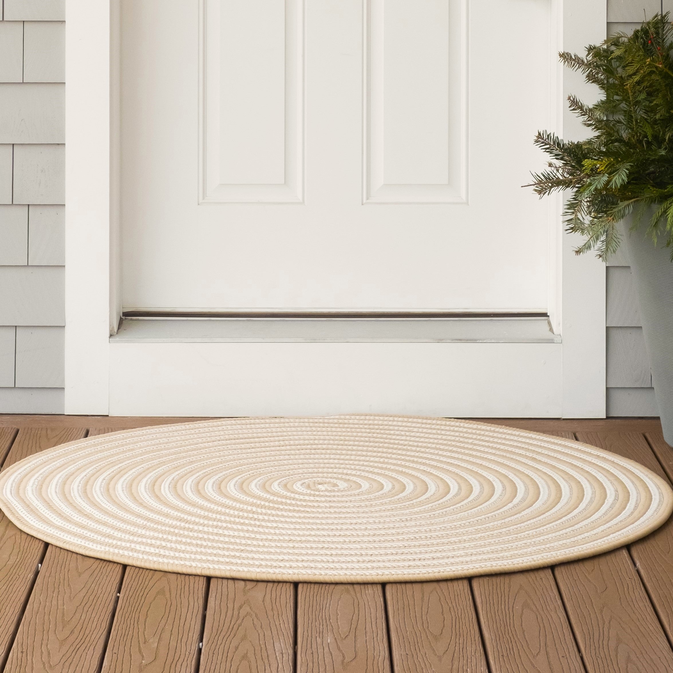 Tiki Spiral Rugs Sandstorm TK67