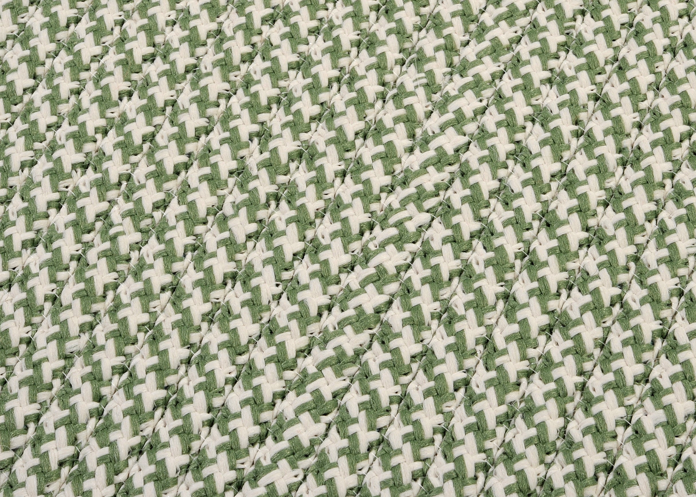 Houndstooth Doormats Leaf Green TT90