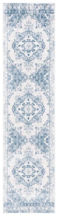 Layla LAY100A Ivory Grey / Blue