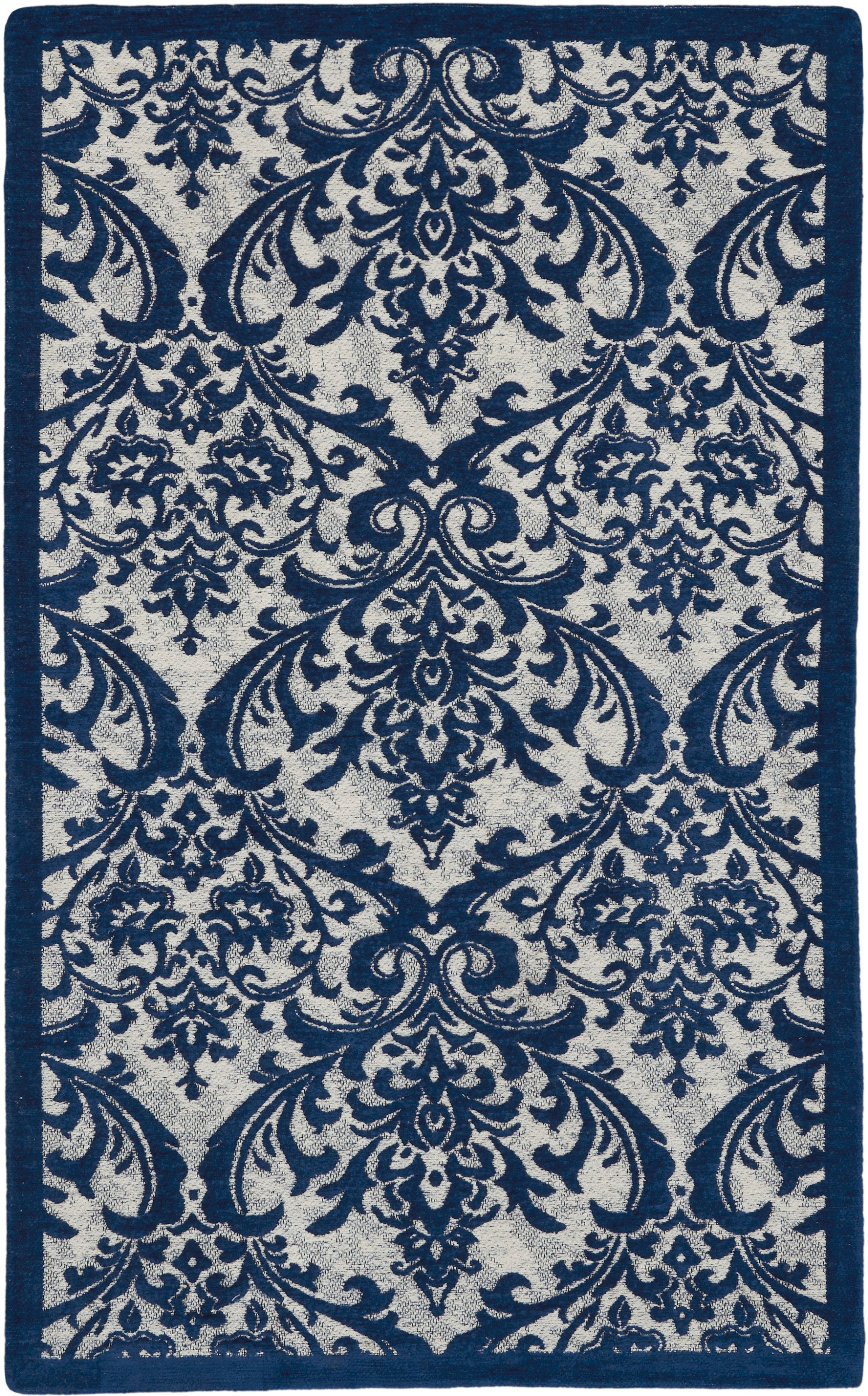 DAMASK DAS02 IVORY/NAVY