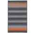 Frazada Stripe Charcoal /Orange FZ29