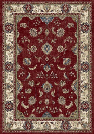 Ancient Garden 57158 Red/Ivory