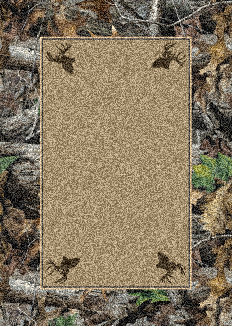 Realtree New Timber Solid Center Brown