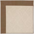 Creative Concepts-White Wicker Canvas Cocoa