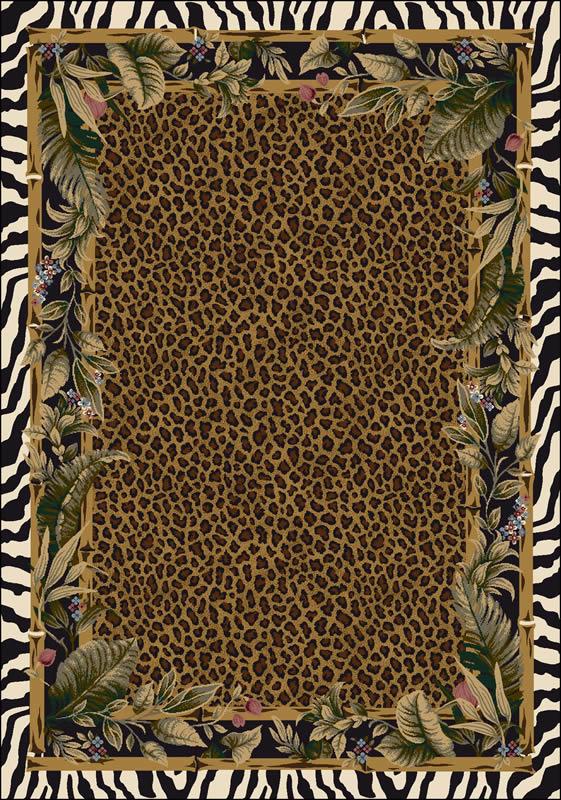 Jungle Safari Leopard Zebra Skins c13001