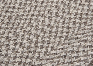 Natural Wool Houndstooth Latte HD32