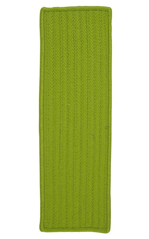 Simply Home Solid Bright Green Stair Tread (set 13