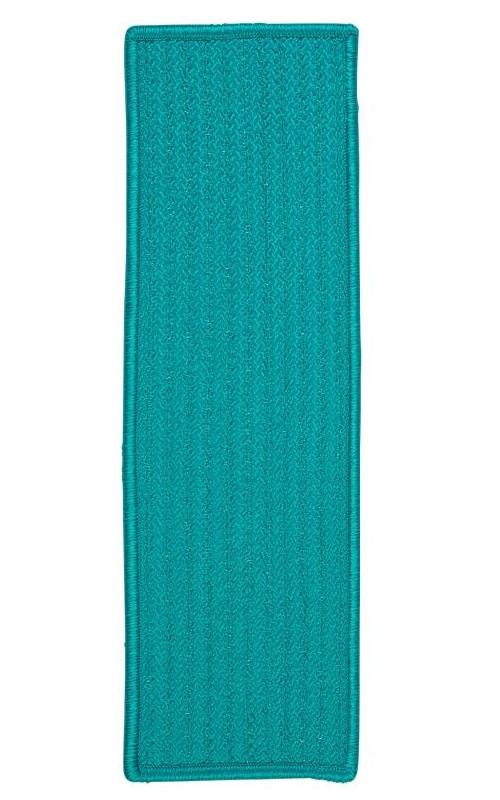 Simply Home Solid Turquoise Stair Tread (set 13)
