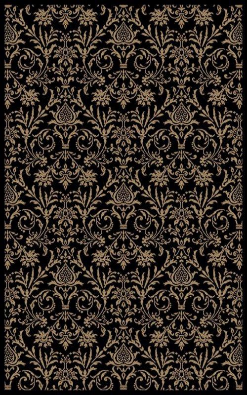 Jewel Damask Black