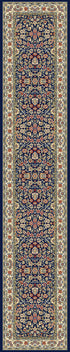 ANCIENT GARDEN 57078 BLUE/IVORY