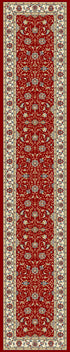 ANCIENT GARDEN 57120 RED/IVORY