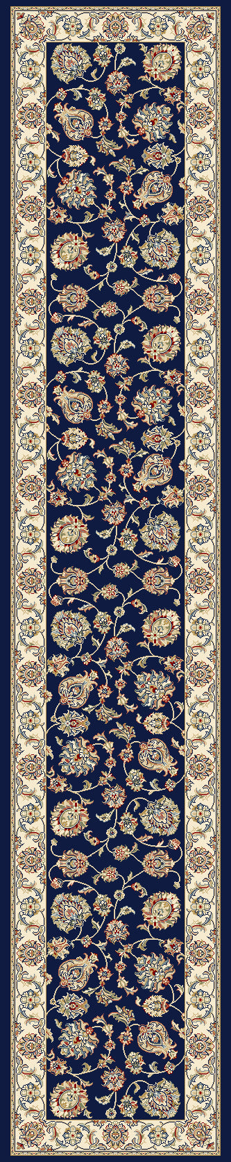 ANCIENT GARDEN 57365 BLUE/IVORY