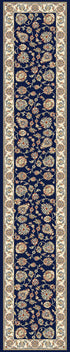 ANCIENT GARDEN 57365 BLUE/IVORY