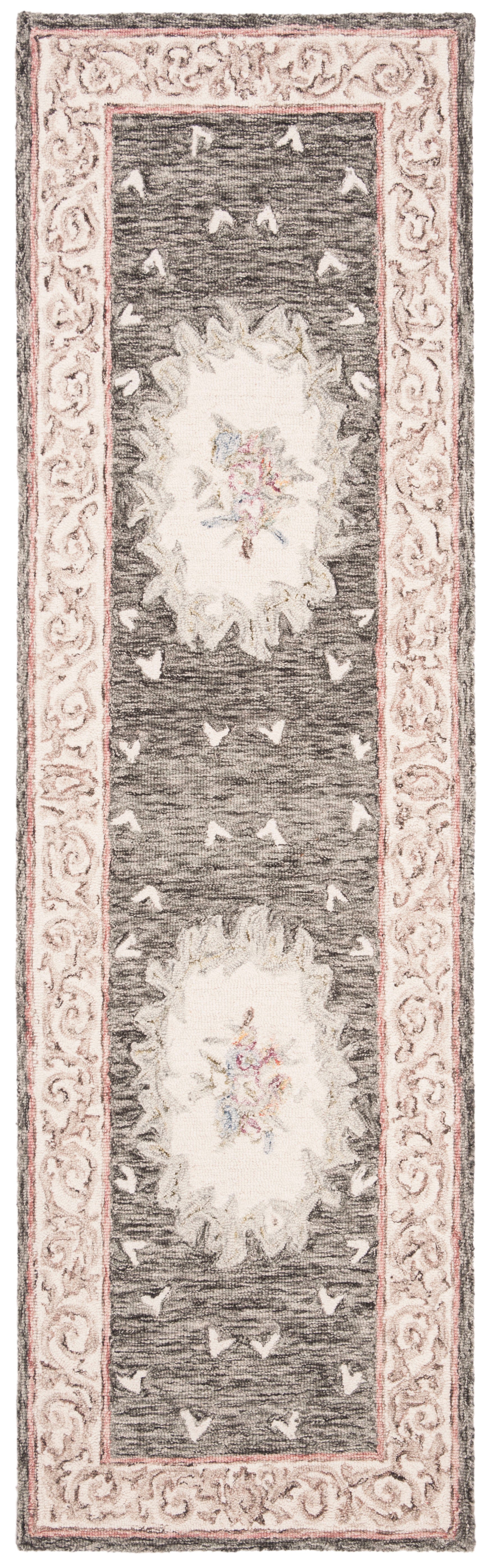 Aubusson AUB105H Ivory / Charcoal