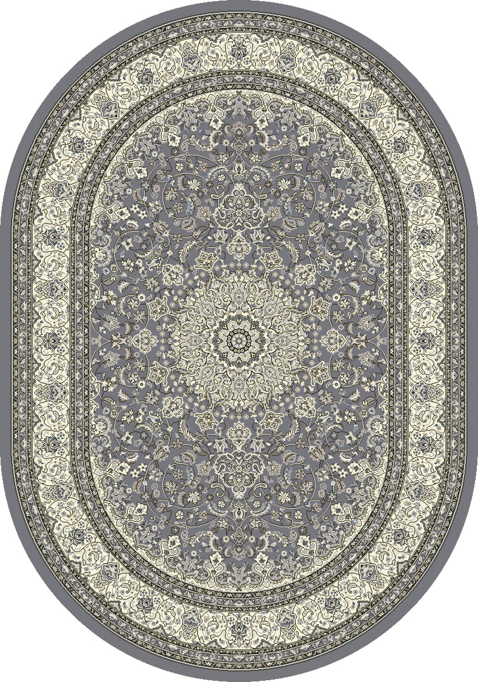 ANCIENT GARDEN 57119 GREY/CREAM