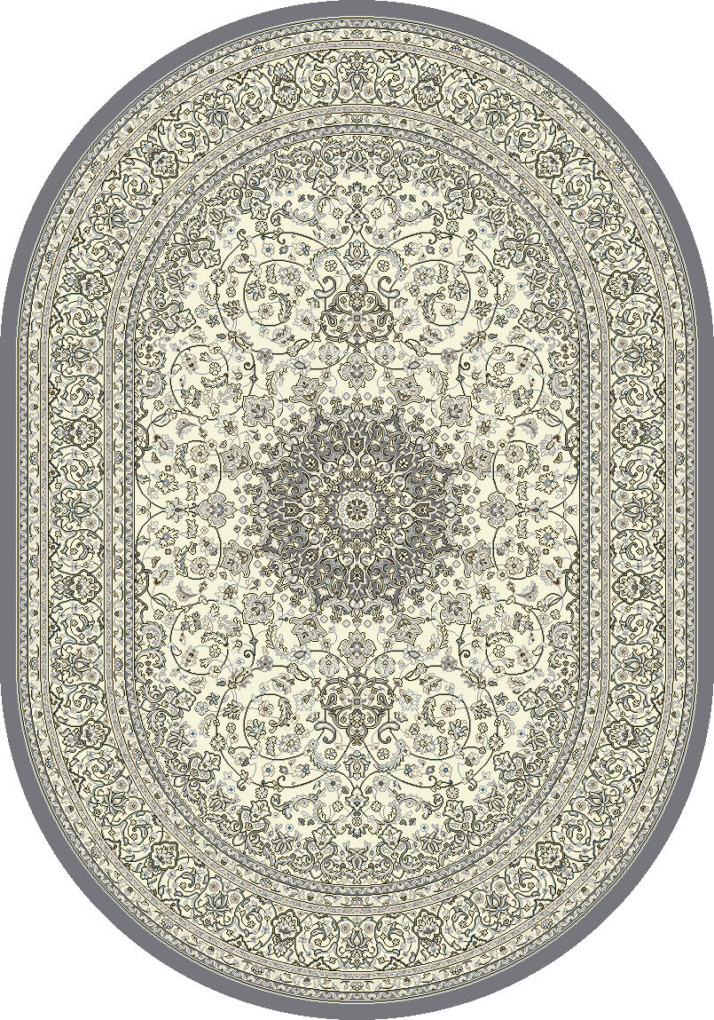 ANCIENT GARDEN 57119 CREAM/GREY