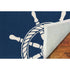 Frontporch Ship Wheel Navy