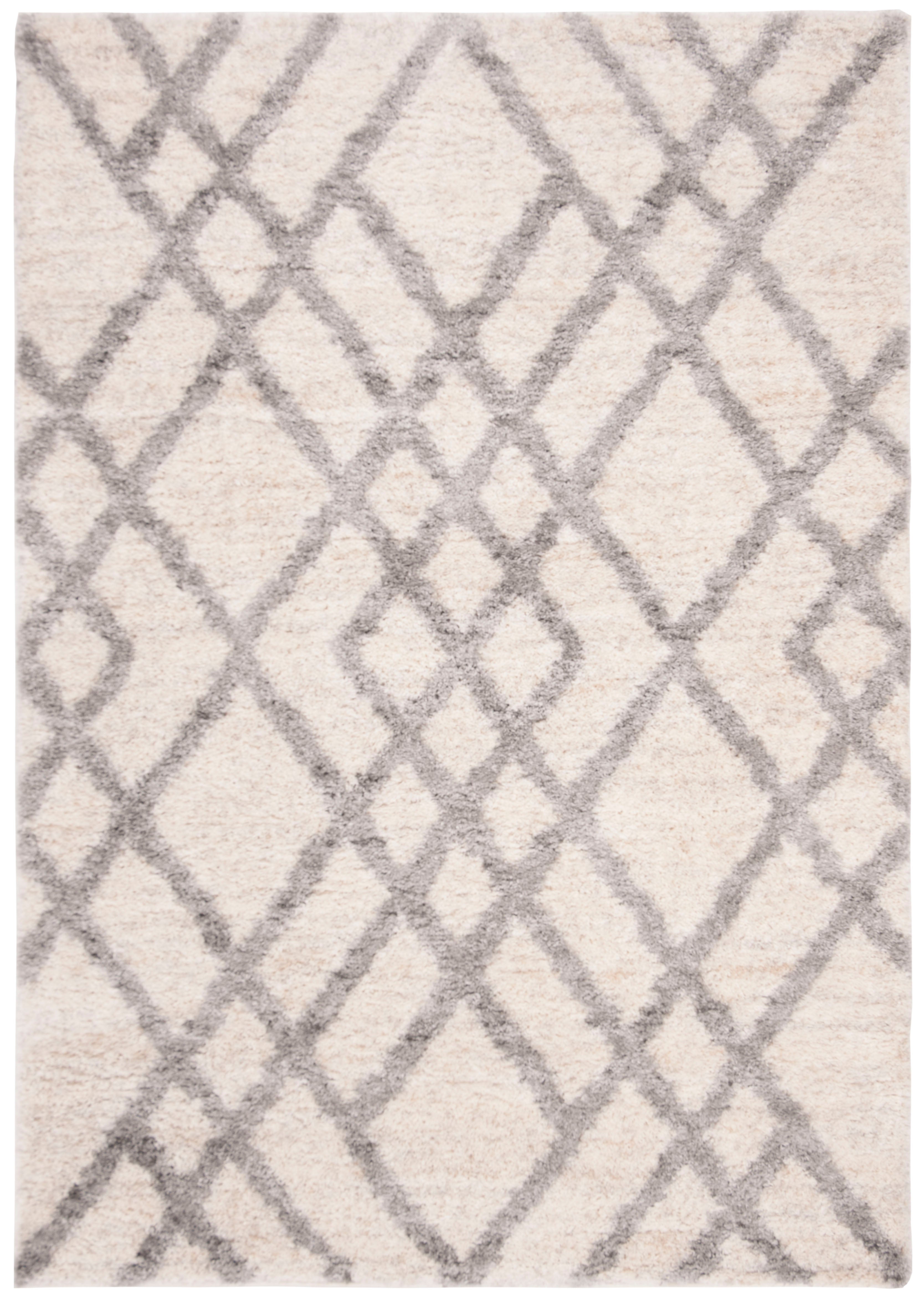 Berber Shag 200 BER214A Cream / Grey