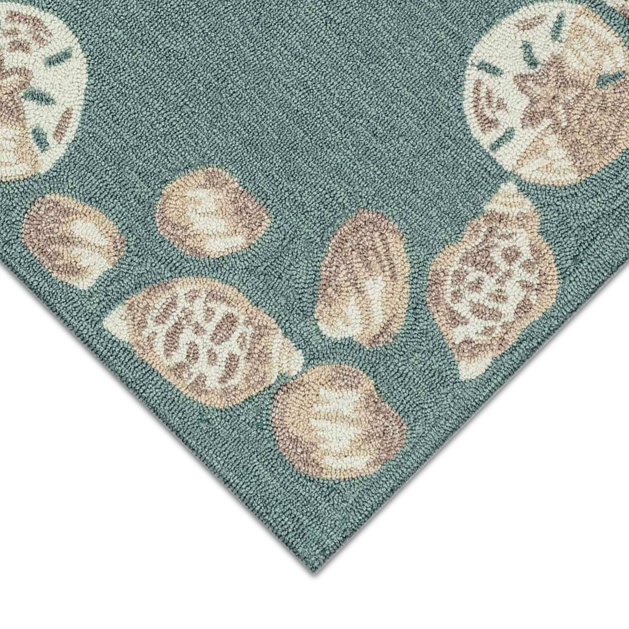 Capri Seashell Border Blue