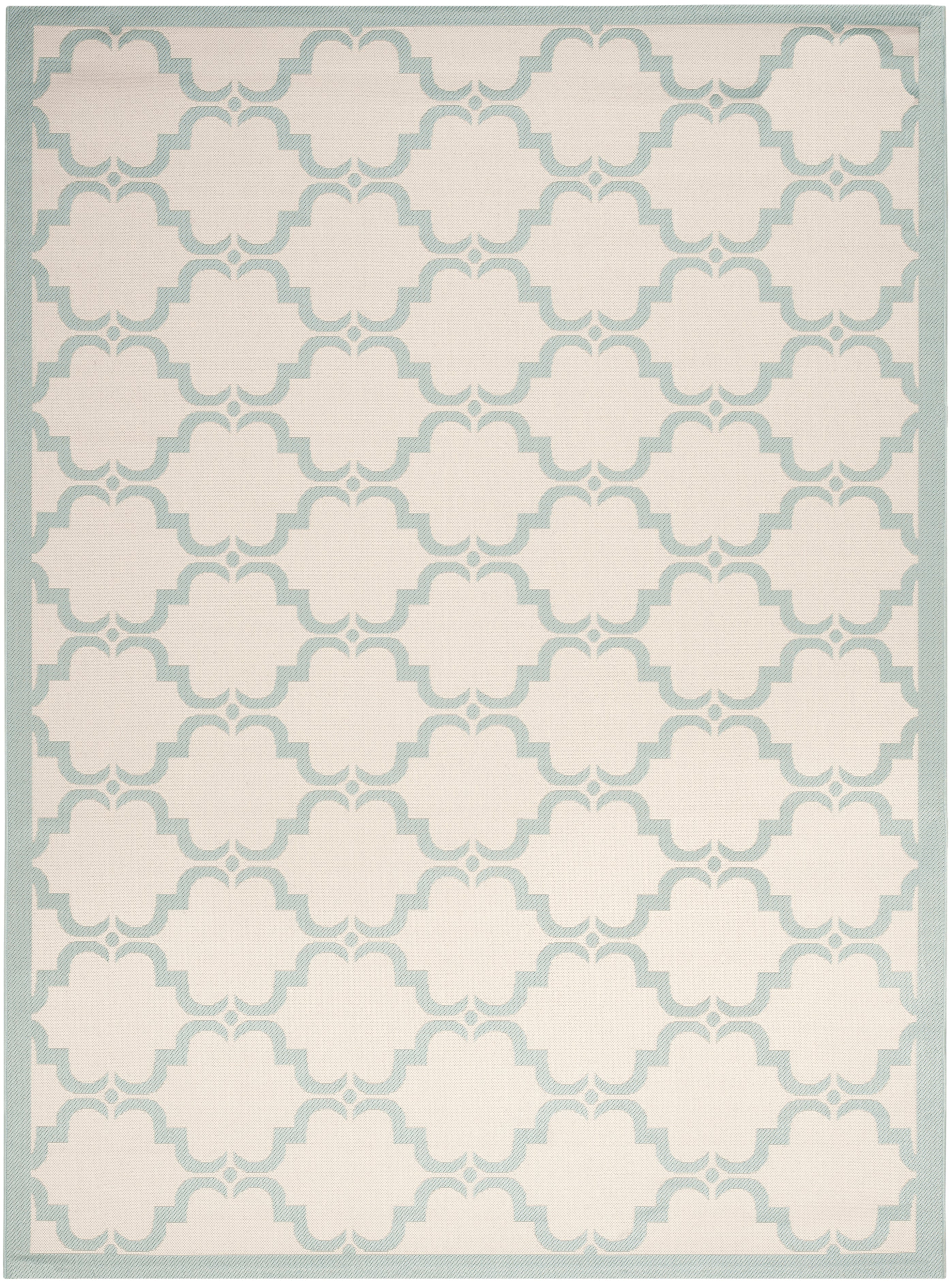 Courtyard CY6009 BEIGE / AQUA